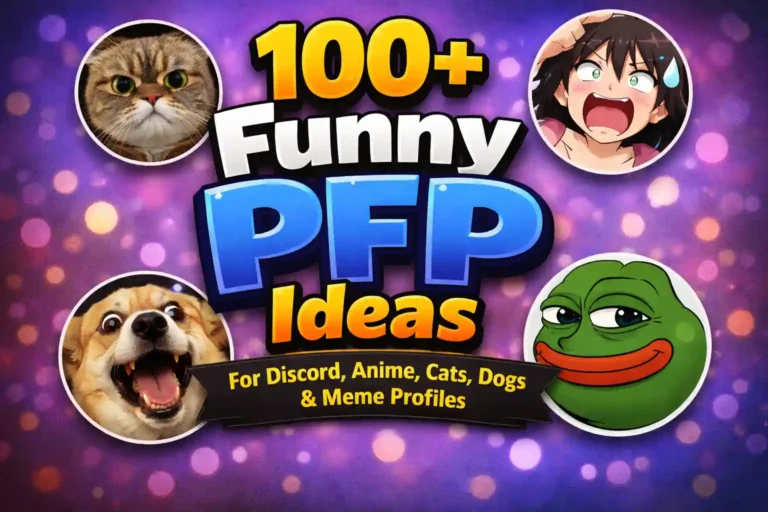 100+ Funny PFP Ideas for Discord, Anime, Cats, Dogs & Meme